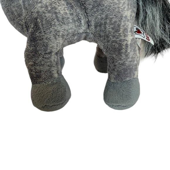 Ganz Webkinz Grey Arabian Horse Pony Plush Stuffed Animal No Code Soft Clean 10” - Picture 8 of 16